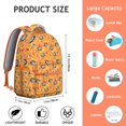 thumbnail image 6 of Cute Badger Embroidered Backpack - Waterproof School Bag for College Students, Lightweight Bookbag with Padded Straps, Fashionable Gift Idea, 6 of 6