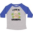 thumbnail image 3 of Inktastic Cute Sloth I Love My Grandpa with Green Leaves Boys or Girls Toddler T-Shirt, 3 of 5