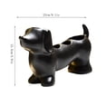 thumbnail image 3 of Dachshund Toothbrush Holder Organizer Base, Cute Resin Stand for Toothpaste and Makeup Brushes, Bathroom Countertop Storage, 3 of 6