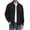 03-Black, variant on Men's Corduroy Jacket Long Sleeve Button Down Shirts Casual Shirt Jackets with Flap Pockets Black M
