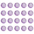 thumbnail image 3 of Guyelim Glass Beads 10mm 40Ps Beads Fashion Shape Chain Beads Creative Craft Beads for DIY Jewelry Accessories Bracelet Necklace(Purple), 3 of 10