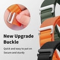 thumbnail image 4 of Correa de nailon CHAO con cierre de bucle compatible con Apple Watch 42/44/45/49 mm, 4 of 5