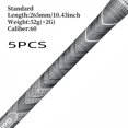 thumbnail image 1 of 13pcs/set Professional Soft Rubber Non-slip Golf Grips, Standard/Midsize, Fit All Weather 5pcs Grey Standard, 1 of 6