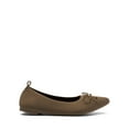 thumbnail image 7 of Women Knit Ballet Flats Foldable Pointed Toe Comfortable Dressy Flats with Bow Knot for Casual Business and Office, 7 of 7