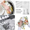 thumbnail image 5 of Cloth Cleaning Household Absorption Water Dishcloth Kitchen Towel Hand Tea Printed Painting Watercolor Leaves Lemon Grapefruit, 5 of 6
