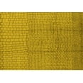 thumbnail image 1 of Ahgly Company Machine Washable Indoor Rectangle Solid Yellow Modern Area Rugs, 7' x 9', 1 of 4