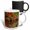 Multicolor, variant on 3drose, Biscoitos, Terceira Island, Azores, Portugal. Surf Crashing on Rocks., 11oz Two-tone Black Mug
