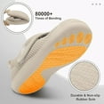 thumbnail image 4 of Leisfit Women Wide Width Diabetic Walking Shoes Sneakers, 4 of 8