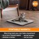 thumbnail image 3 of Pet Products Almohadilla autocalentable para Mascotas, Oatmeal/Chocolate, Small (21" x 17"), 3 of 8