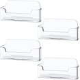 thumbnail image 1 of Paquete de 4 Tarjeteros de Plástico Transparente, Organizador de Acrílico para Tarjetas de Presentación de Escritorio, Soporte para Tarjetas, Soporte de Exhibición de Tarjetas, 1 of 5