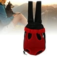 thumbnail image 1 of Dog Backpack Carrier, Dog Chest Carrier for Small Medium Dogs Cat Front Carrier Chest Motorcycle Dog Carrier Pet Front Carrier Backpack for Traveling Hiking Camping, 1 of 7