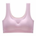 thumbnail image 2 of Bras for Women Clearance Women's Mind Sleep Underwear Plus Big-Size Comfort Sports Vest Bra without Steel Ring, 2 of 9