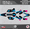 Magenta-cyan, variant on Kalair GFX Graphics Kit for KTM 2-STROKE 200XC-W, 250XC-W, 300XC-W, 400XC-W, 450XC-W (2005-2007) Bold Series