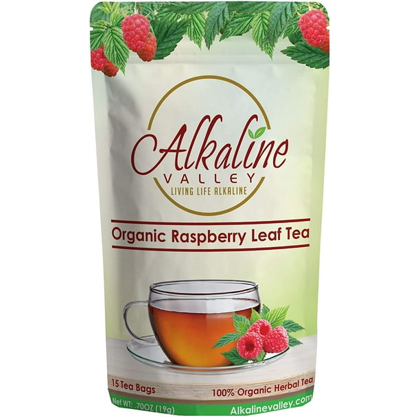 Red Raspberry Leaf Tea 100 Alkaline and Organic 15 Unbleached