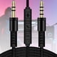 thumbnail image 4 of Cable de audio AUX Cgtredaw con Control de Volumen y Micrófono Negro, 4 of 7