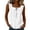 #0043-White, variant on Pounoo Tank Tops for Women Square Neck Sleeveless Tie Front Plain Detail Loose Fit Tshirts Casual Daily Lightweight Camisoles