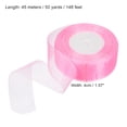 thumbnail image 2 of Unique Bargains 4cm 50 Yard Sheer Organza Ribbon Chiffon Fabric Gift Wrapping, Pink, 2 of 6