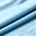 thumbnail image 4 of ZHYou Womens Long Sleeve Velvet Sweatshirts Crew Neck Drop Shoulder Loose Fit Casual Loungewear Tops,Light Blue,Size L, 4 of 6