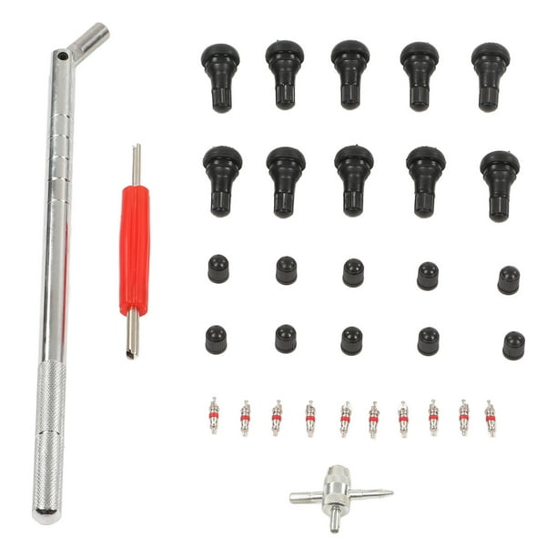 Kit d'outils de réparation de pneus 4 voies tige de soupape +