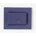 thumbnail image 1 of Lacoste 100% Cotton Percale Sheet Set, Solid, Vintage Indigo, Queen, 1 of 4