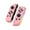 Pink, variant on Switch Wireless Controllers with LED Light Replacement Wireless Gamepad Joy-con Dual Vibration (Green&Blue)