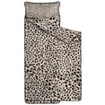 thumbnail image 2 of Black and Tan Leopard Print Toddler Nap Mats for Kids Preschool,Sleeping Mat Bag or Kids,Toddler Sleeping Bag,Toddler Nap Mat or Daycare, 2 of 6