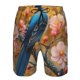 thumbnail image 3 of Balery Bluebird Blossom Elegance Traje de Baño Estilo Hawaiano para Hombre, Shorts de Secado Rápido con Bolsillos-X-Large, 3 of 5