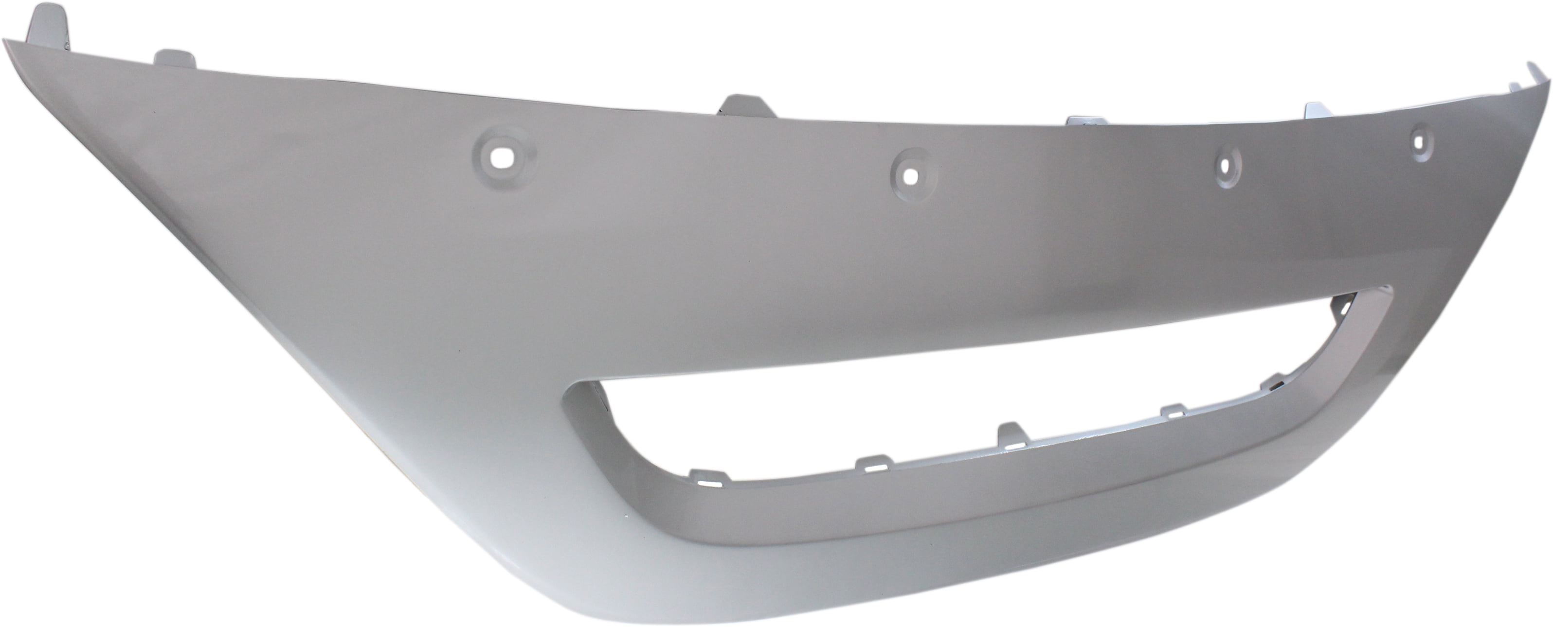 Replacement REPH017513Q Valance Compatible with 2015-2016 Honda CR-V Front Lower Garnish Painted Silver CAPA Certified