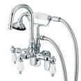 thumbnail image 4 of Water Creation F6-0011-01-PL Gooseneck Spout Bathtub Faucet With Handshower, 4 of 4