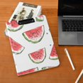 thumbnail image 5 of FORMRS A4 Clipboard Folder with Pen Holder Horizontal Foldable School Office Binder, Watermelon Pattern, 5 of 9