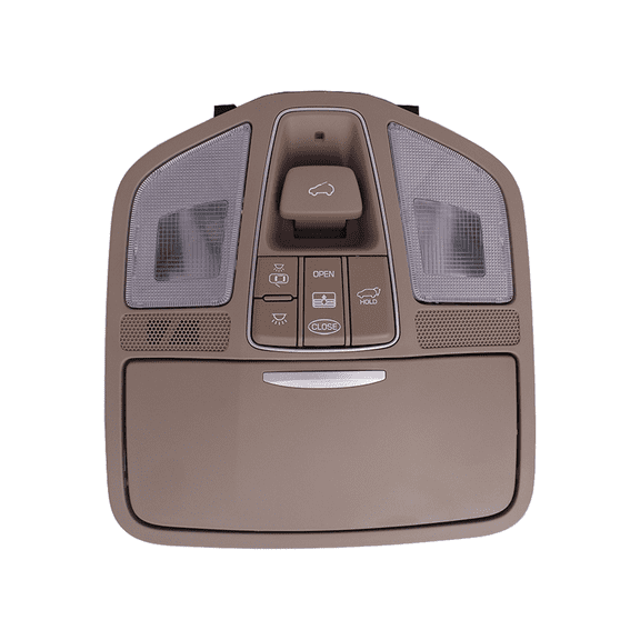 Dome Map LED Reading Light Lamp Overhead Console For Hyundai Santa Fe IX45 2012 2013 2014 2015 2016 2017 Replacement OEM 92800-A1600-beige
