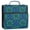 Elegant Blue Traditional Patterns, variant on Water-Resistant 3-Ring Binder Organizer with Multiple Pockets Zipper Binder Bag for Office Blue and White Porcelain-style