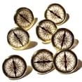 thumbnail image 2 of Eyelet Outlet Shape Brads 12/Pkg-Compass, 2 of 2