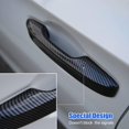 thumbnail image 4 of Compatible with Honda Civic 2022 2023 2024 2025 for Accord CR-V HR-V 2023 2024 2025 Accessories Car Exterior Door Handle Cover Trims -Carbon Fiber Style, 4 of 16