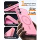 thumbnail image 5 of Funda con Protección Completa de Cámara para iPhone 16, Rosa Mate, 5 of 6