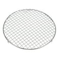 thumbnail image 3 of Unique Bargains Round Cooking Rack, 9.7-inch Stainless Steel Cross Wire Barbecue Grill Net Racks with Legs, 3 of 5
