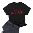 thumbnail image 3 of WILLBEST T-Shirts pour Femmes T-Shirt de Baseball Confortable T-Shirt de Baseball Col Rond Graphique 1143, 3 of 3