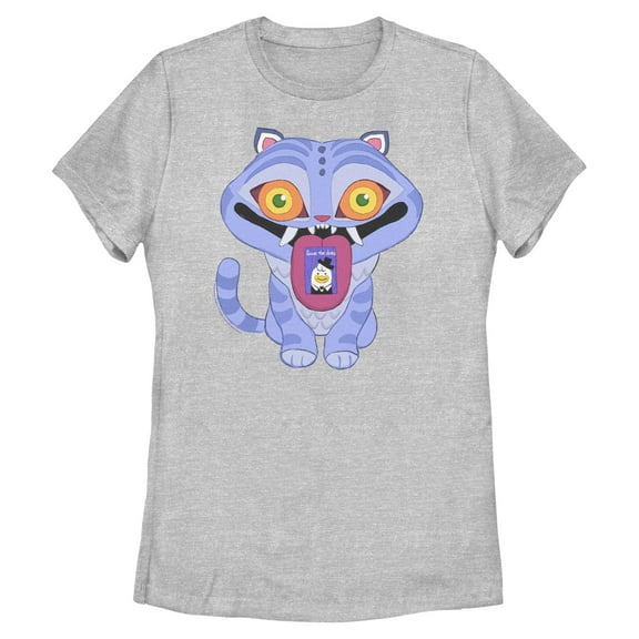 Womens KPop Demon Hunters Derpy Save The Date T Shirt
