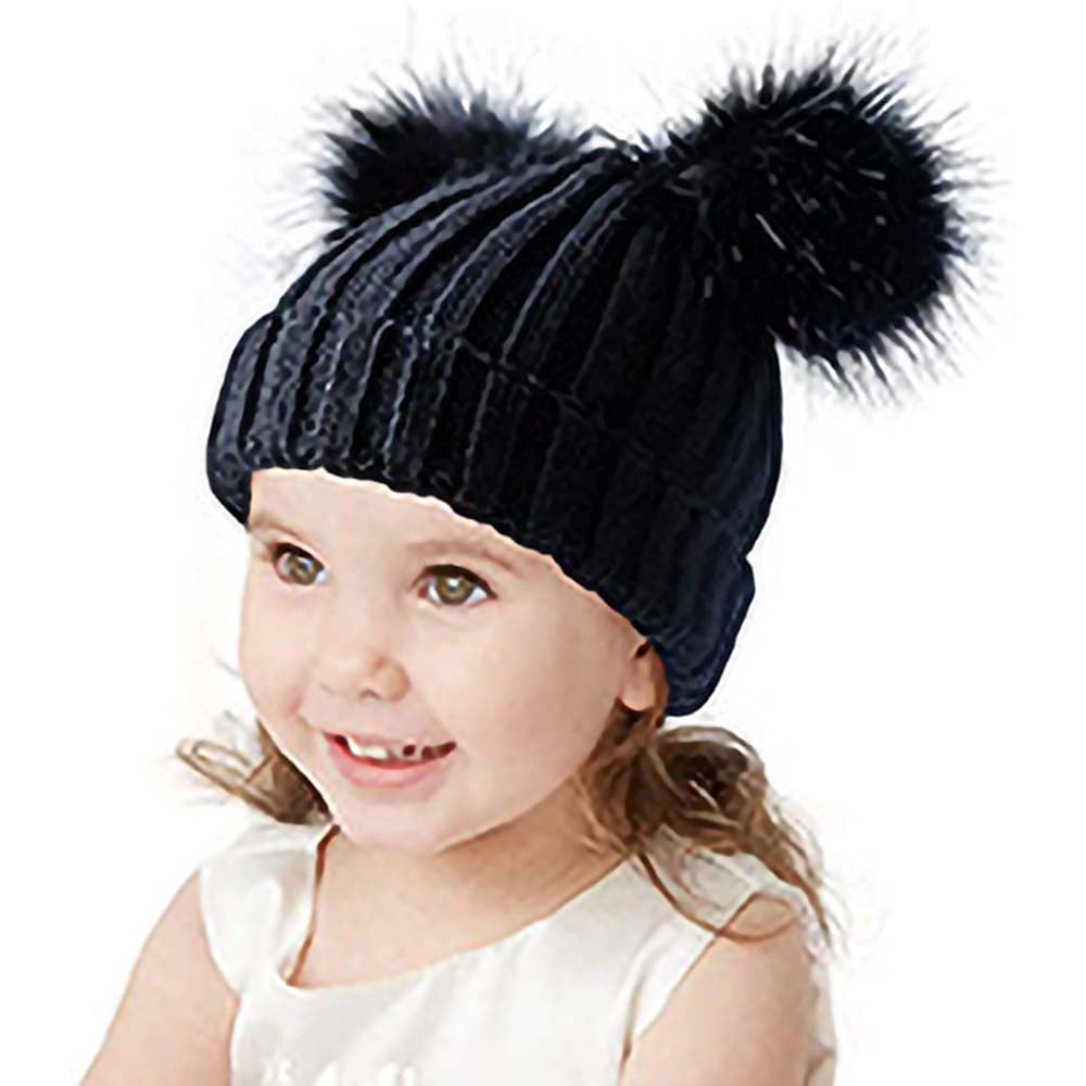 Beechfield Boys/Girls Faux Fur Double 