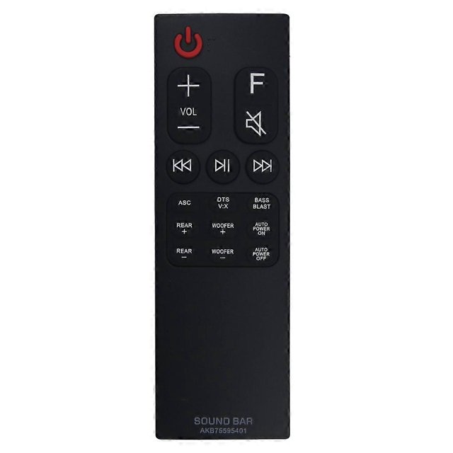 Control remoto de repuesto universal para AKB75595401 SPK5BW. Reemplazo de controles remotos para uso doméstico, oficina y familia.