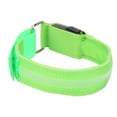 thumbnail image 2 of Light Up Bracelet, Adjustable Strip LED Armband USB Charging Nylon Webbing  For Walking For Biking For Running, 2 of 8