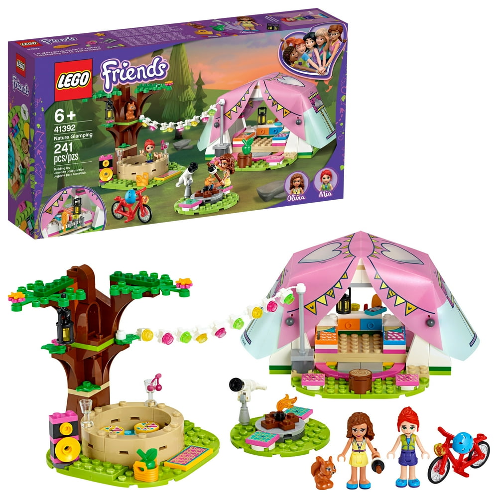 LEGO Friends Nature Glamping 41392 Toy Camping Building Kit (241 Pieces