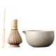 thumbnail image 3 of Juego de Matcha, batidor y soporte, herramientas para hacer té, herramientas para la del té, juego de utensilios chinos para cuenco blanco, 3 of 9