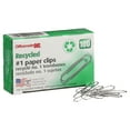 thumbnail image 3 of OIC Recycled Paper Clip - No. 1 - 1000 / Pack - Silver - Steel, 3 of 9