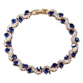 thumbnail image 1 of Guardurnaity de mujer cobre brillante exquisita mano muñeca joyería hebilla boda vacaciones brazalete artesanía decoración de moda Ropa, zapatos y accesorios Miscelánea Azul Guardurnaity AP015300-03, 1 of 6