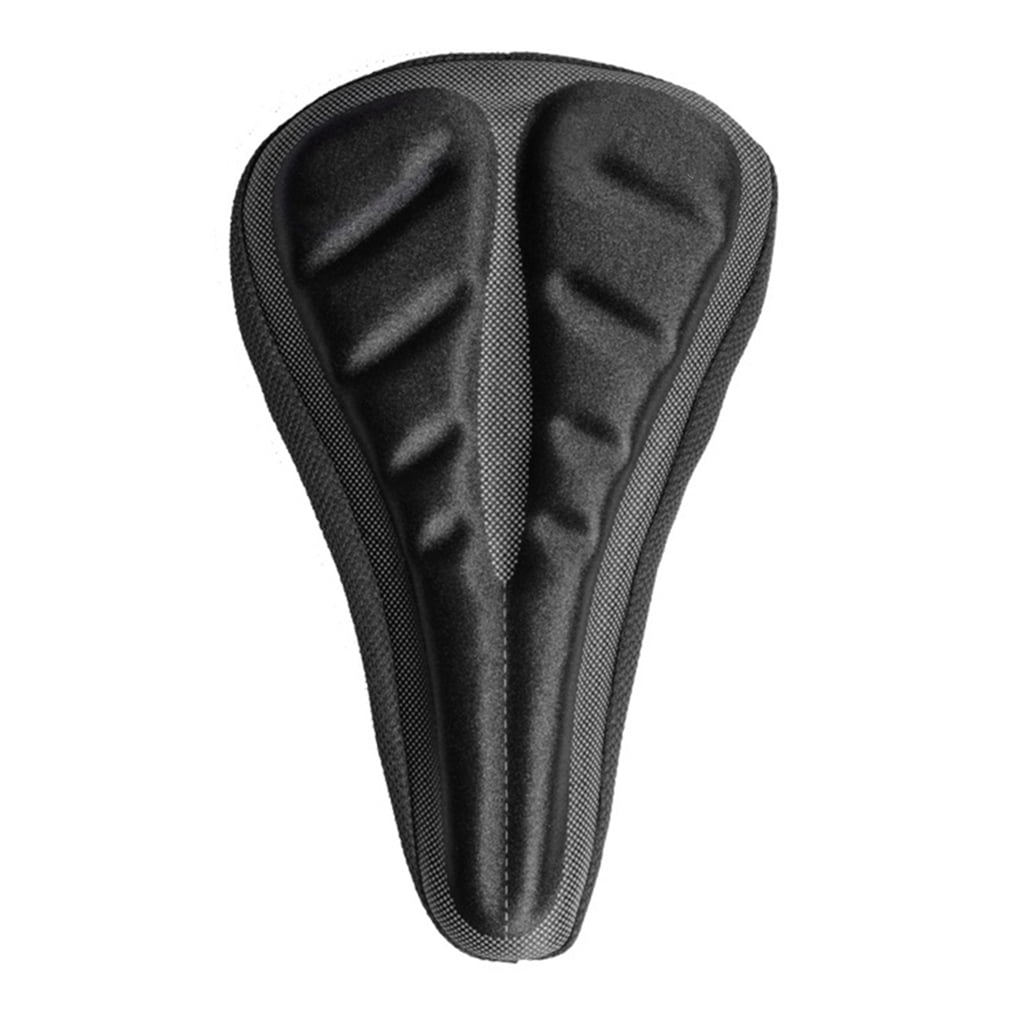 Black 3D Solid Bike Seat Cushion Comfort Bicycle Seat Cushion Cover