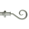 thumbnail image 3 of 13/16" Dia Adjustable 48-84 inch Curtain Rod with Julius Finials - Satin Nickel,(4820-485), 3 of 3