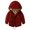 Wine, variant on DDAPJ pyju Winter Coats for Kids with Hoods Warm Fleece Jacket for Girls Boys Light Puffer Jacket for Baby Boys Girls, Infants, Toddlers Trench Coat Dress Outerwear 3-10 Years