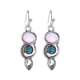 thumbnail image 2 of HomeKingdee Fashion Crystal Opal Tears Drop Earrings - Bohemian Style Oval Quartz Dangle Earrings for Daily Wear and Gift Giving, 2 of 3