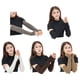 thumbnail image 5 of Guantes de brazo largo Qarigey Funda para medio dedo negro, 5 of 6